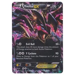 Yveltal EX Pokémon Card